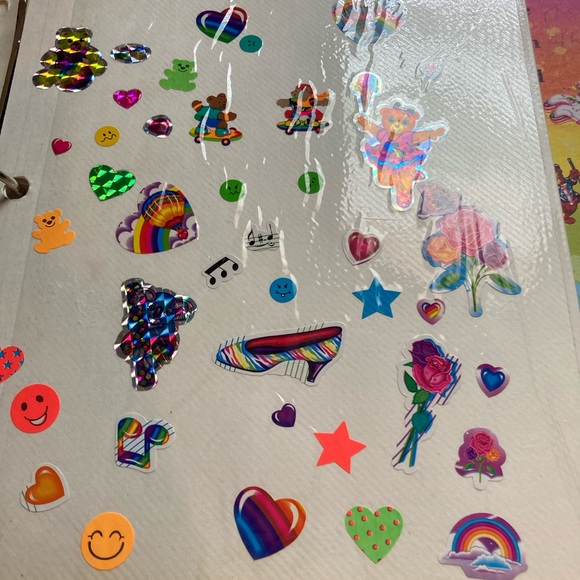 Vintage 90s Lisa Frank sticker binder - Picture 4 of 8